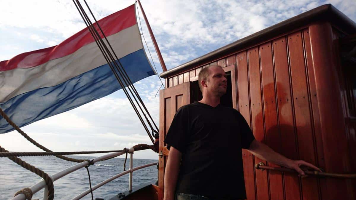 Oosterschelde Captain Maarten de Jong
