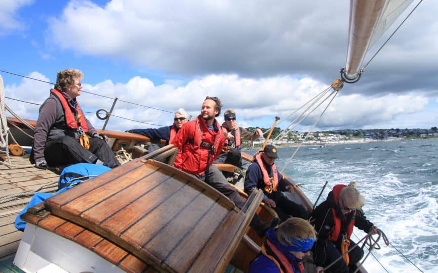 Learn to sail and more advanced skills on classic boats