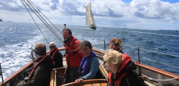 Learning to sail on classic boats like Pegasus