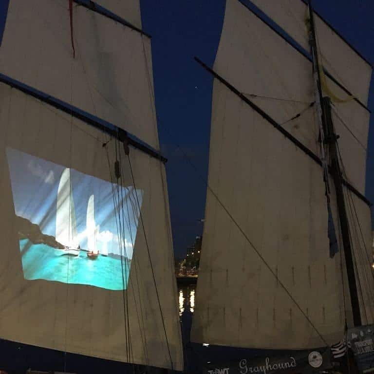 Sails and Cinemas on Grayhound