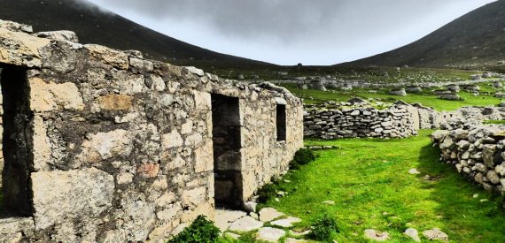 Abandoned village in St Kilda by Melissa Williams