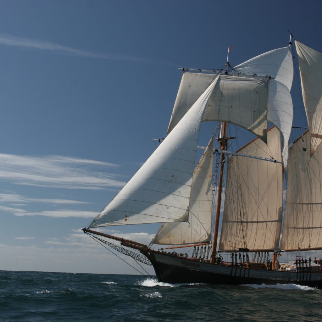 short sailing breaks on johanna Lucretia with Classic Sailing