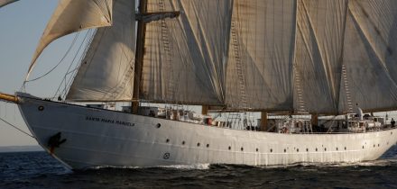 Schooner Santa Maria Manuela was built in 1937