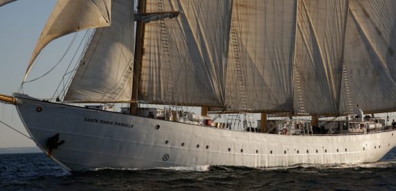 Schooner Santa Maria Manuela was built in 1937