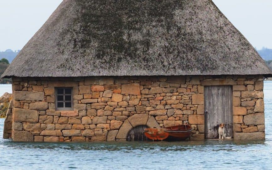 sea level rise and boats