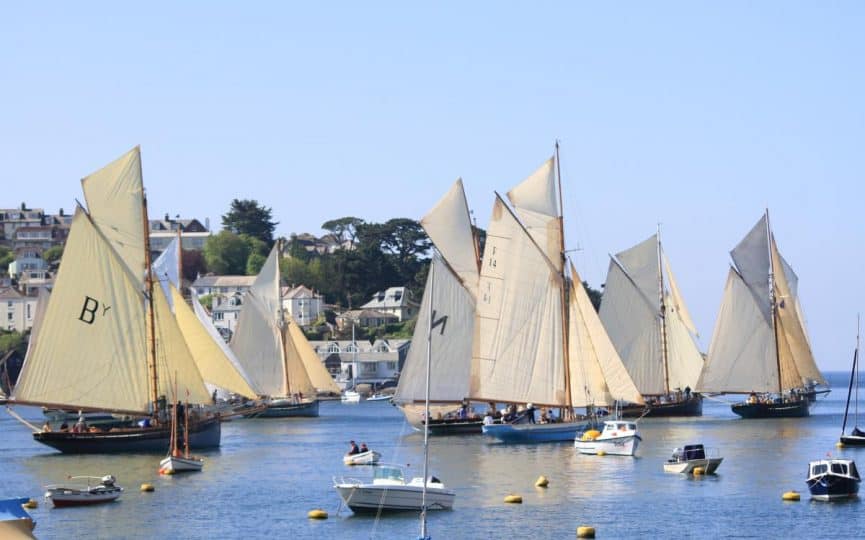 Pilot Cutter Review Spectacle in Fowey