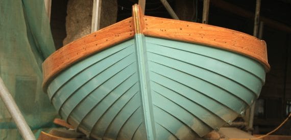The beauty of clinker wooden boats