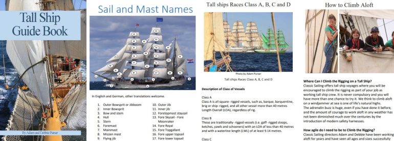 Tall Ship Guide and Log Book from Classic Sailing