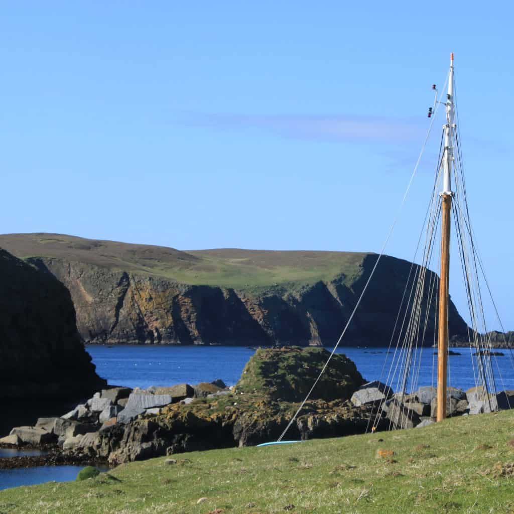 hidden harbours - Fair Isle in Shetland Archipelago