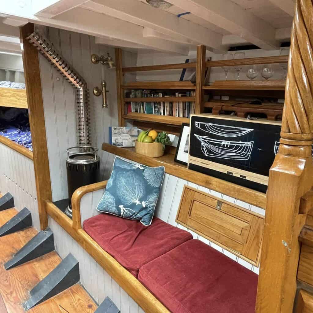 below decks on Tallulah