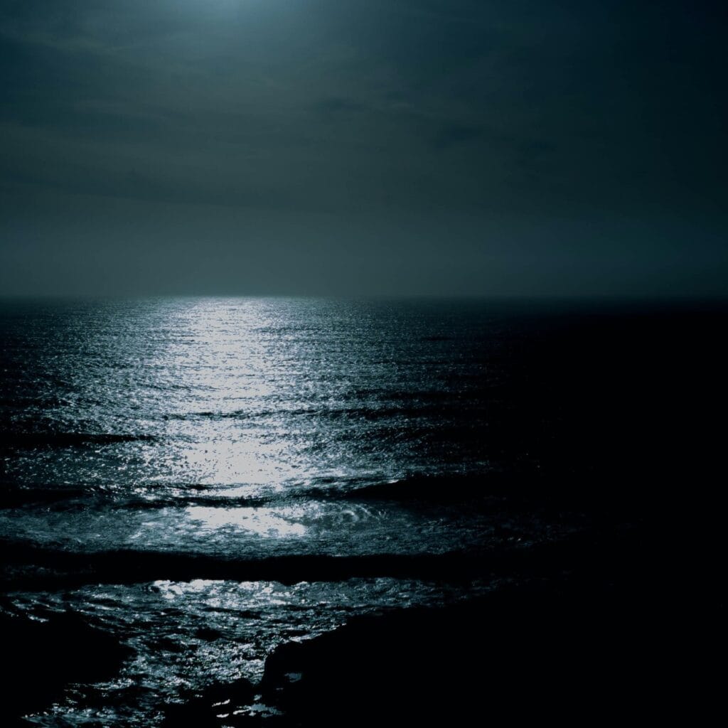 The Sea at night