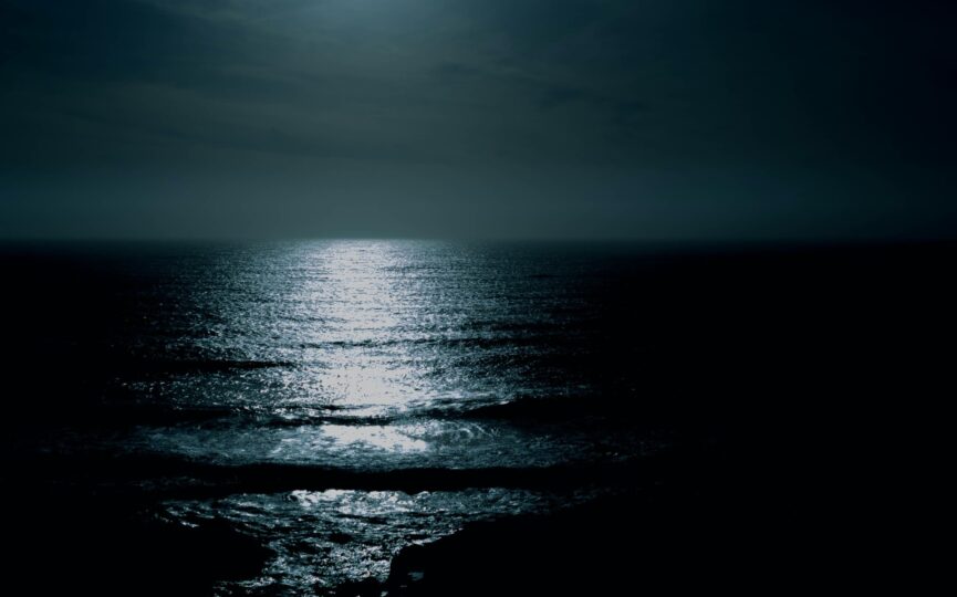 The Sea at night