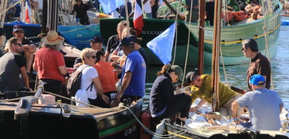 Summer maritime festivals - Tallulah crew at Brest 2024