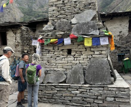 First mani wall in Jagat