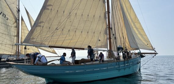 learn day skipper skills on pilot cutter Tallulah